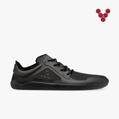 Vivobarefoot Primus Lite III Svart Joggesko Dame [2-VGYK]